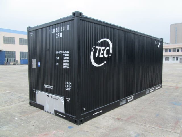 a Bitutainer™ shipping container