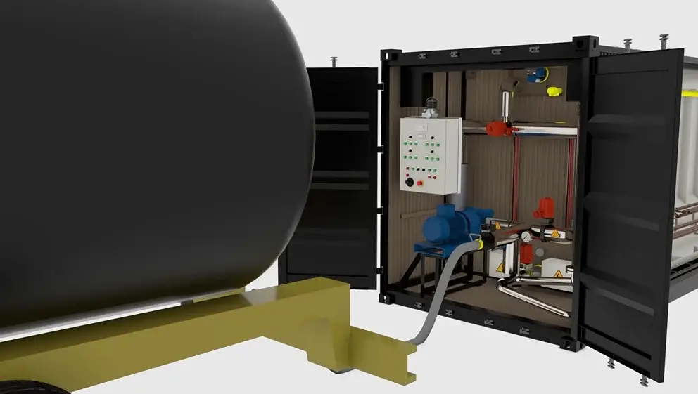 Revolutionising Spray Coat Logistics in Road Construction with The MEST Bitutainer™
