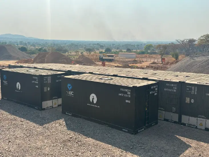 ADR bitutainers on site