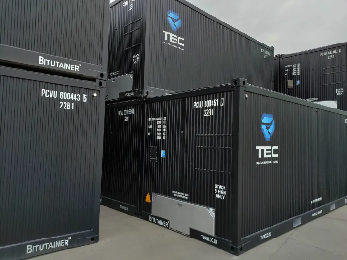 Shipper bitutainer stack